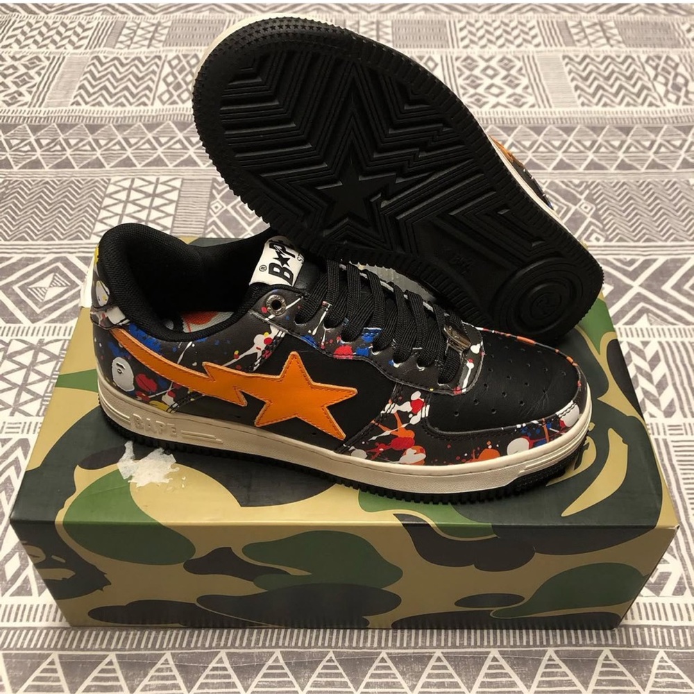 A Bathing Ape Bape Bapesta FS-001 Size 8